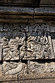 Candi Panataran - Main Temple. Ramayana relief. 